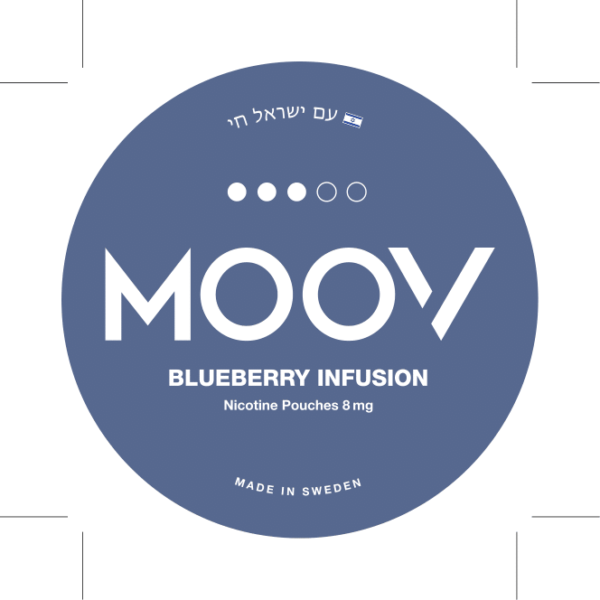 שקית ניקוטין Moov - אוכמניות