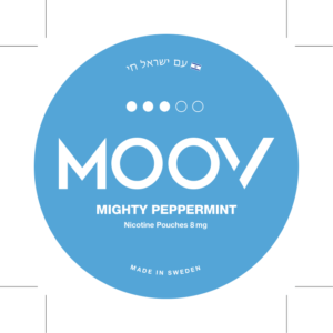 שקיות ניקוטין מוב מנטה חריפה 8 מ"ג
