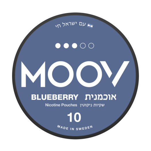 moov blueberry 10mg nicotine pouches
