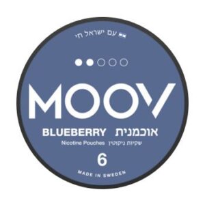 Moov Blueberry 6mg nicotine pouches