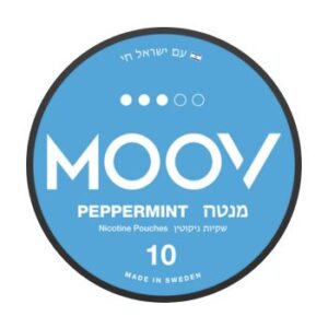 Moov Peppermint 10mg nicotine pouches