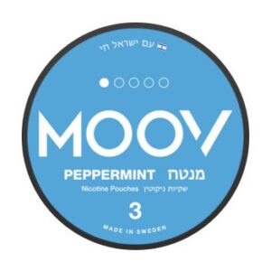 Moov Peppermint 3mg nicotine pouches