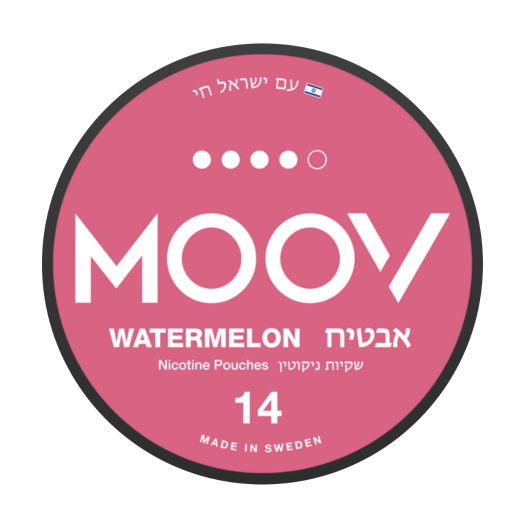 moov watermelon 14mg nicotine pouches